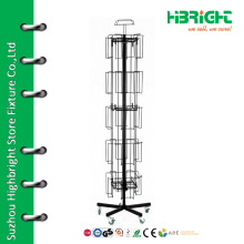 Multi function metal rack shop displays